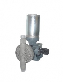 Bomba dosificadora de membrana en PVC/PTFE Serie DRMC05 c.c.