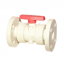 Válvula de Bola en PPFV/PTFE juntas en EPDM Bridas DIN
