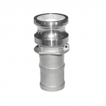 Adaptador para manguera en INOX Figura E