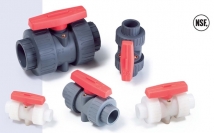 Válvula de Bola en PPFV/PTFE juntas en EPDM Rosca Hembra